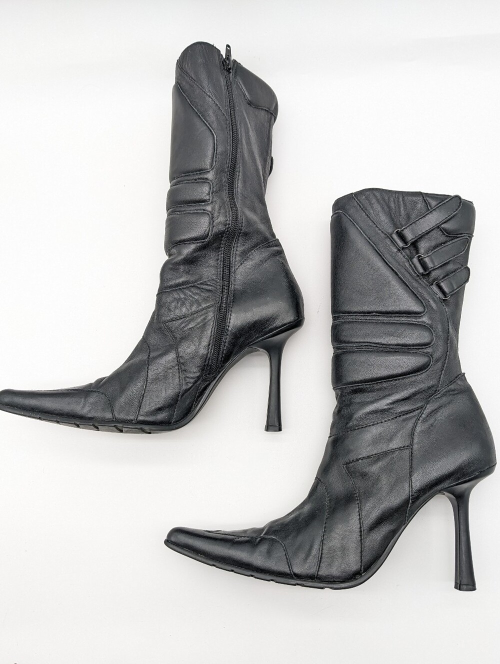 STONE RIDGE Vintage Pointed Toe Y2K Boots 40